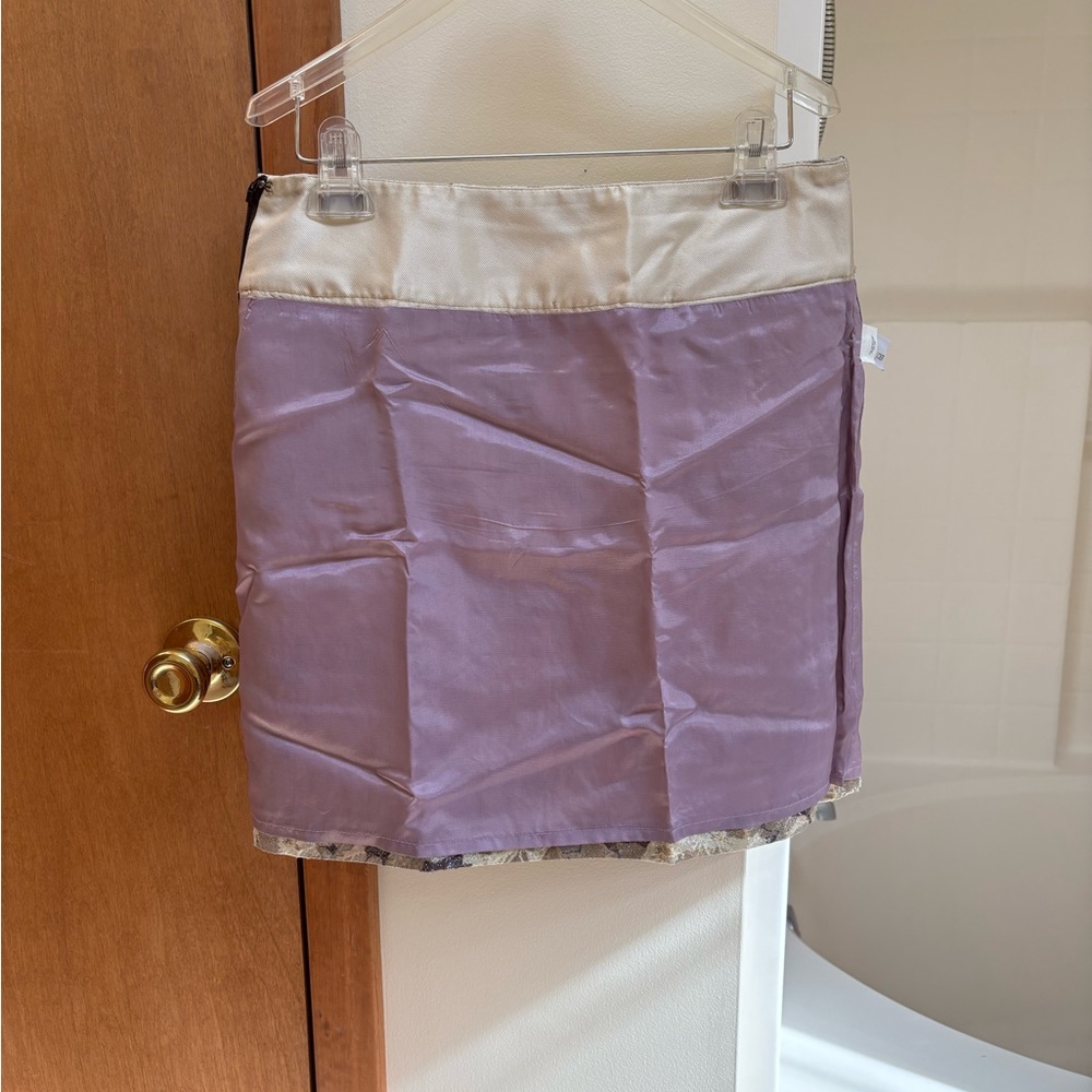 J. Crew Floral Tie Front Mini Skirt - Picture 9 of 9